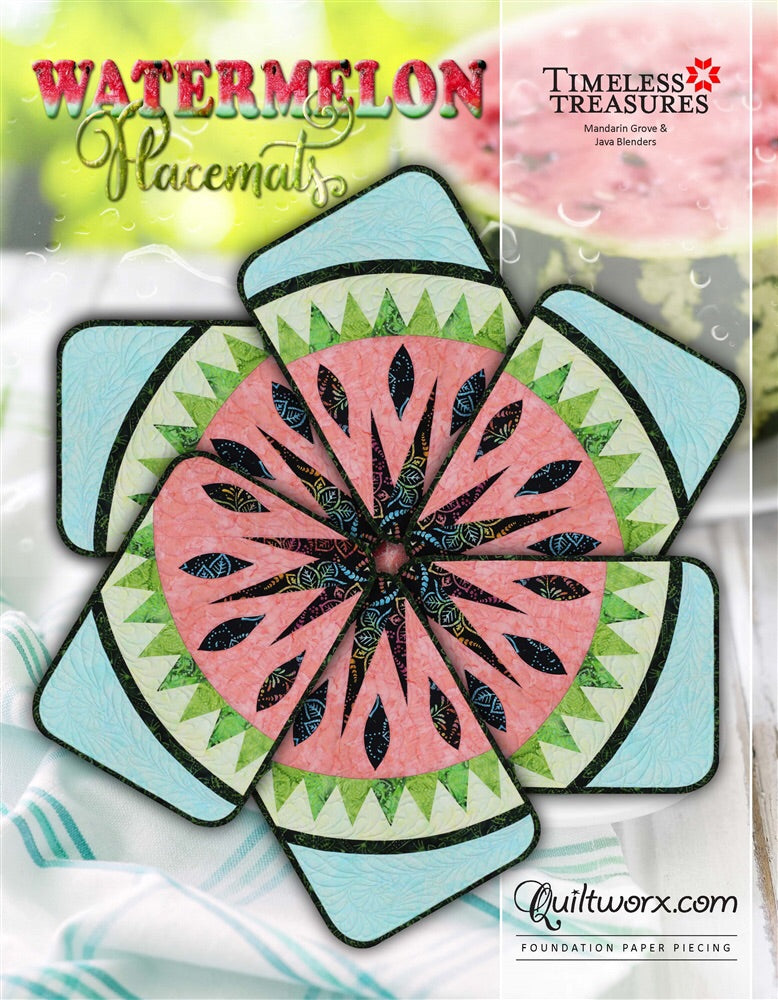 Watermelon placemats